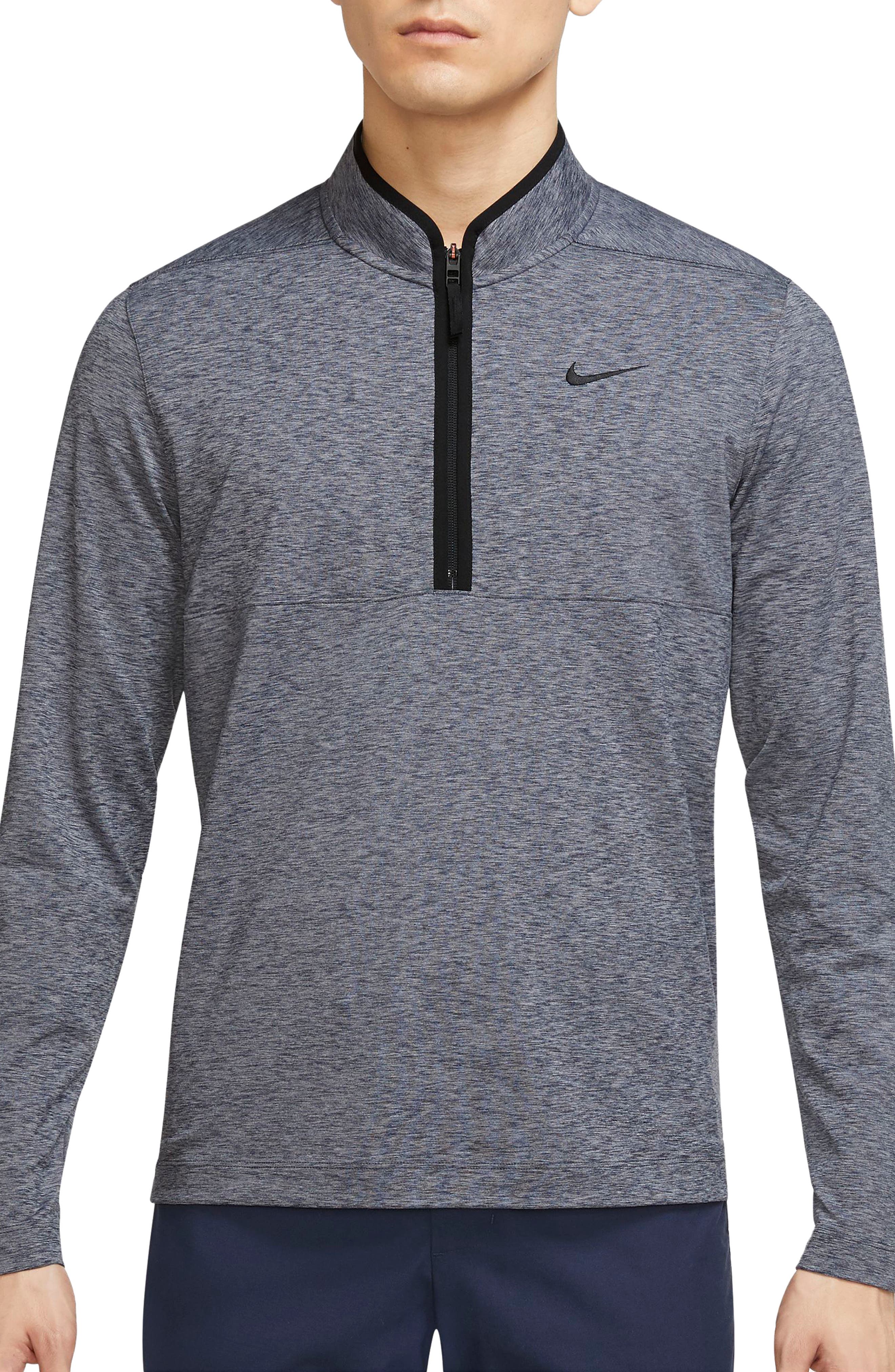 nike men's quarter zip sweatshirt