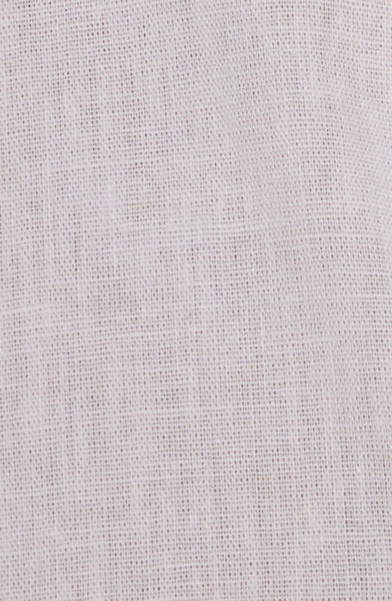 Robert Graham Palmer Tailored Fit Linen Blend ButtonUp Shirt Nordstrom