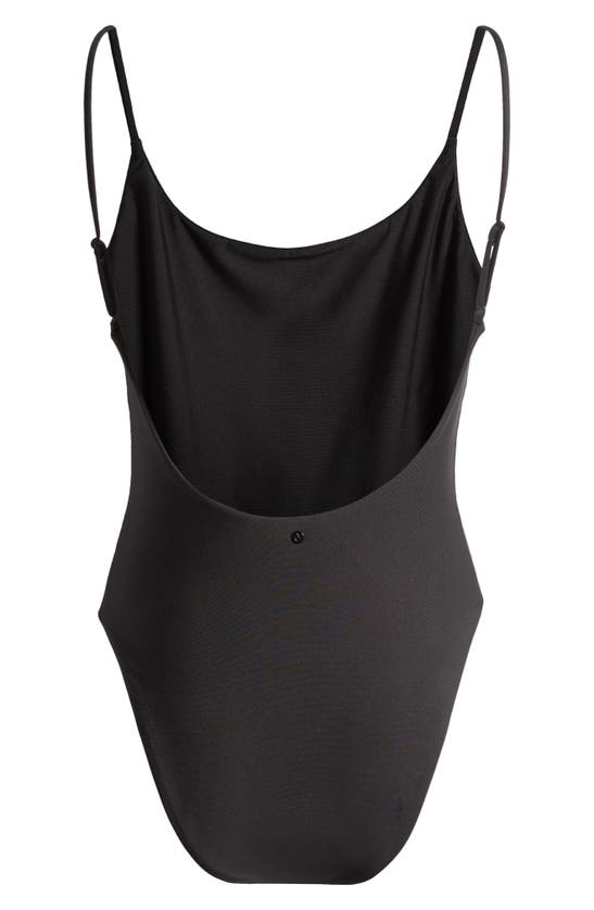 Shop Volcom Simply Seamless One-piece Swimsuit In Black