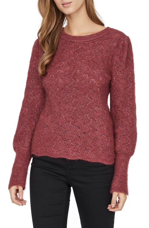 burgundy sweaters for women | Nordstrom