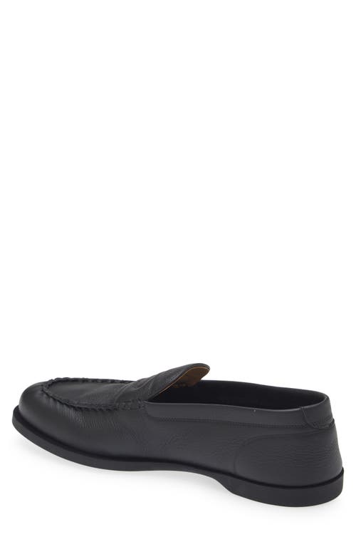 John Lobb Pace Full-grain Leather Loafers In 1r- Black