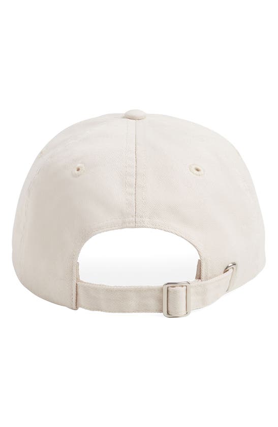 Favorite Daughter Mom Of The Year Cotton Twill Baseball Cap In Khaki Lavender