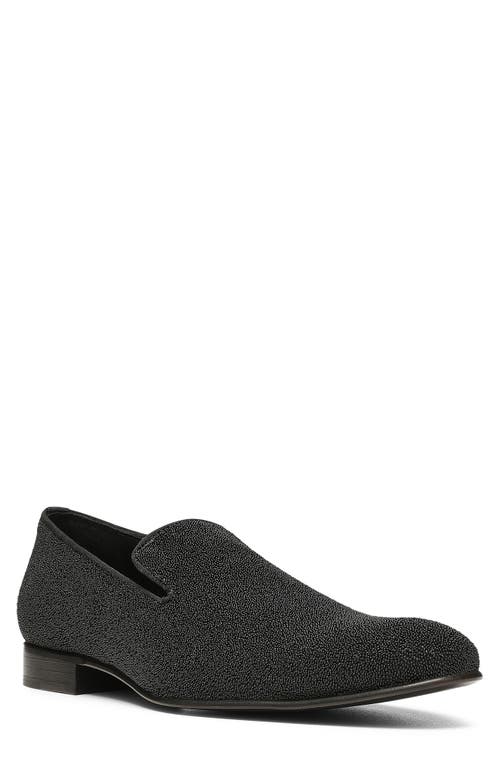 Donald Pliner Spencer Caviar Bead Loafer Black at Nordstrom,