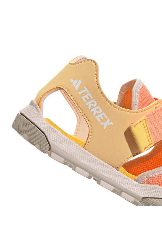 Shop Adidas Originals Terrex Captain Toey 2.0 Sandal In Amber/ Spark/ Putty Mauve