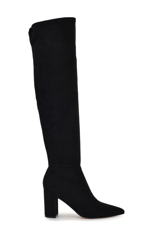 NINE WEST NINE WEST MIYKAH POINTED TOE OVER THE KNEE BOOT 