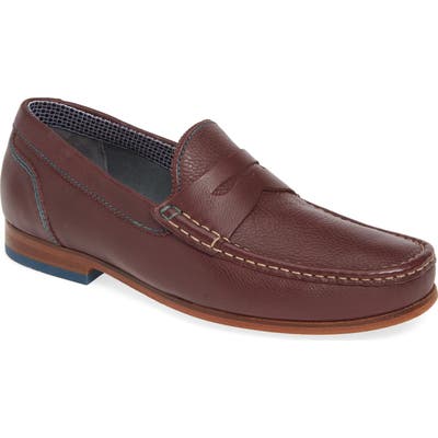 Ted Baker London Xaponl Penny Loafer, Red