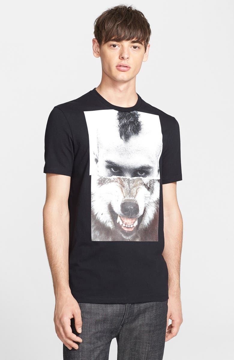 Neil Barrett 'Mohawk Wolf' Graphic T-Shirt | Nordstrom