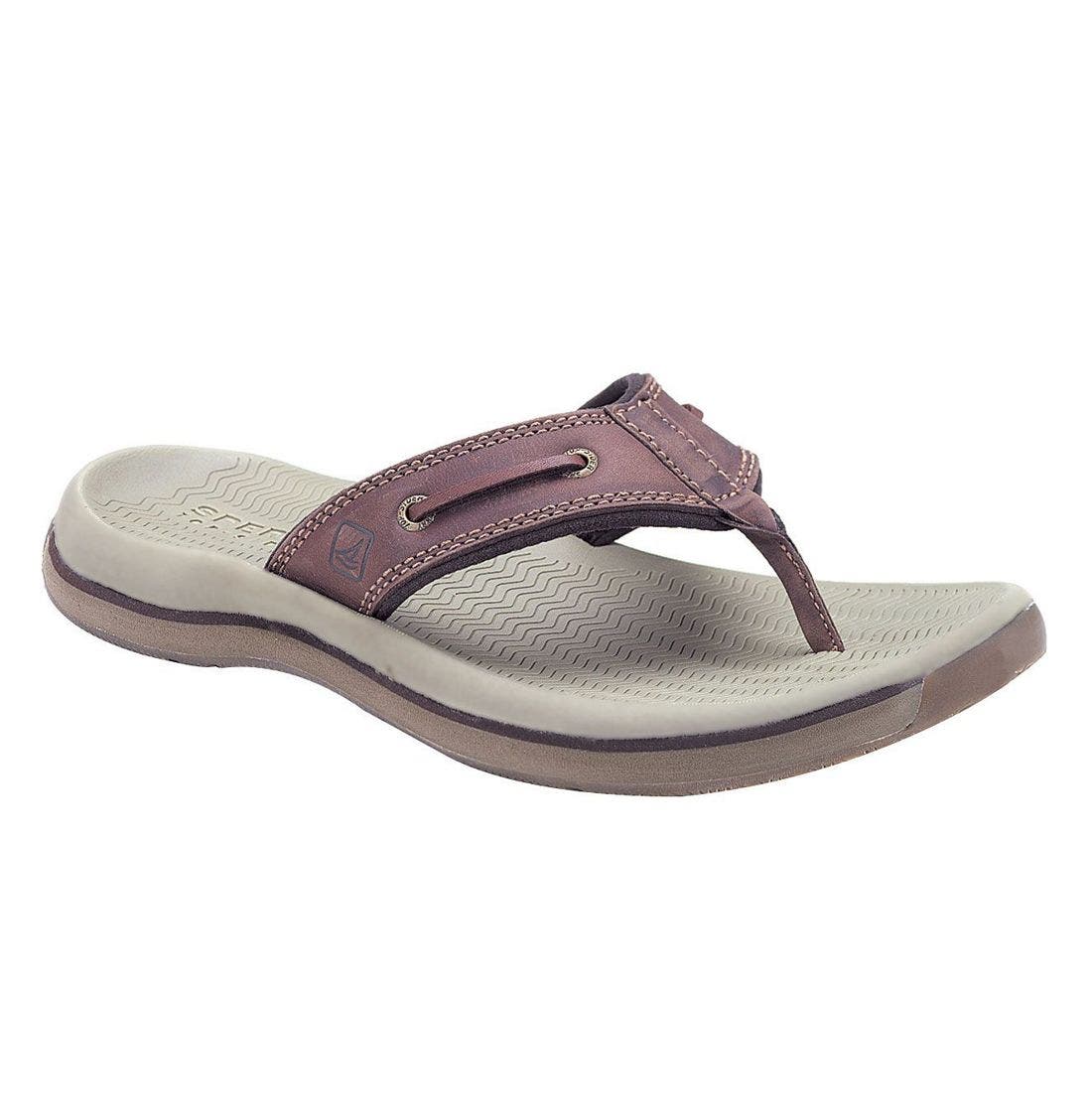 sperry men's santa cruz thong sandal