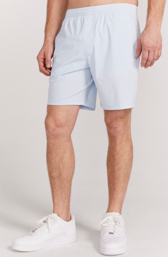 Shop Redvanly Byron Water Resistant Drawstring Shorts In Breeze