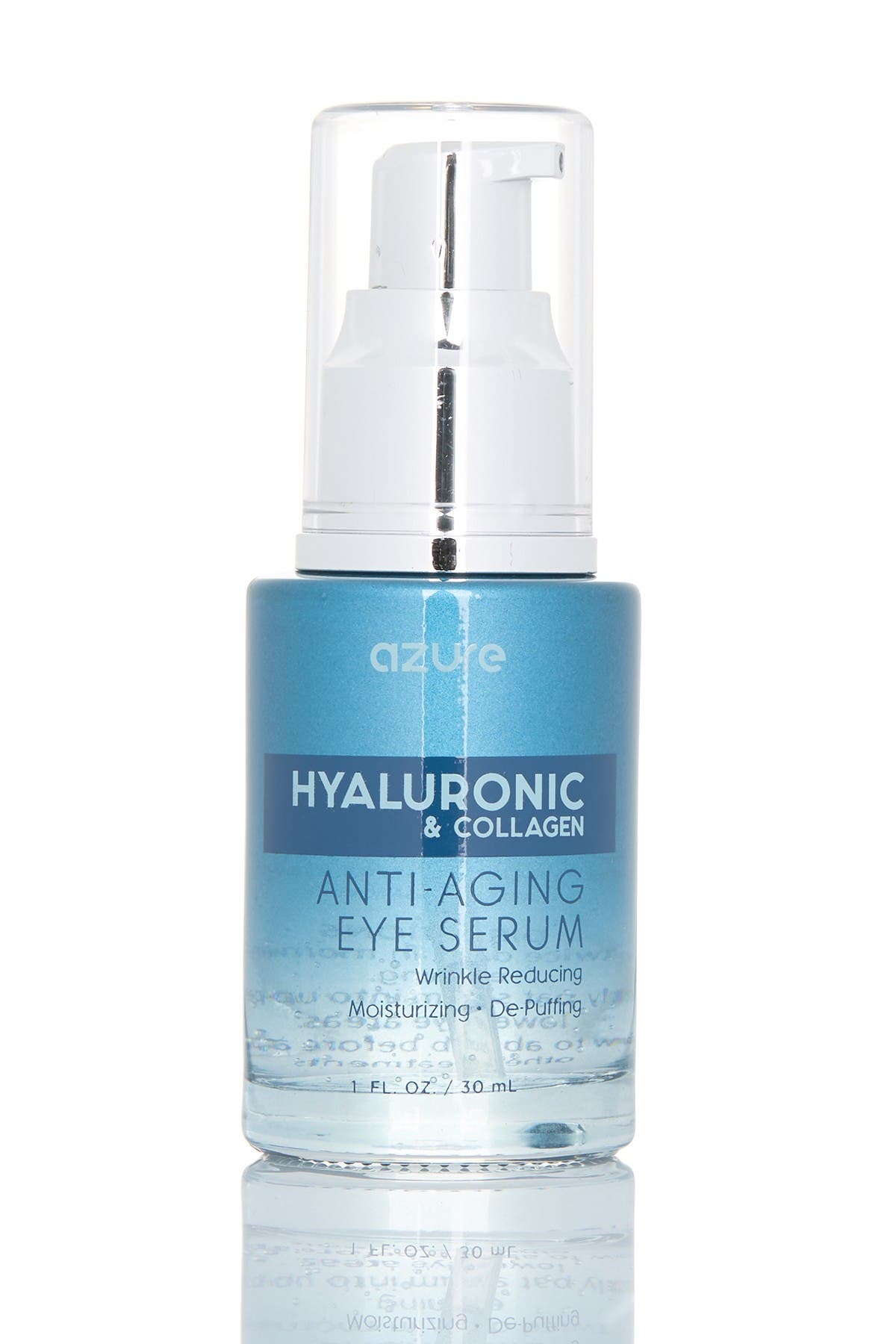 azure hyaluronic and collagen eye serum