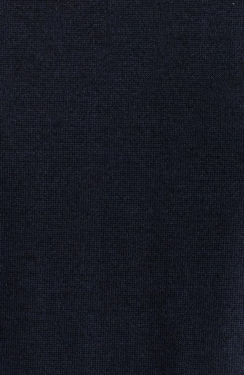 Shop Canali Wool & Silk Crewneck Sweater In Blue