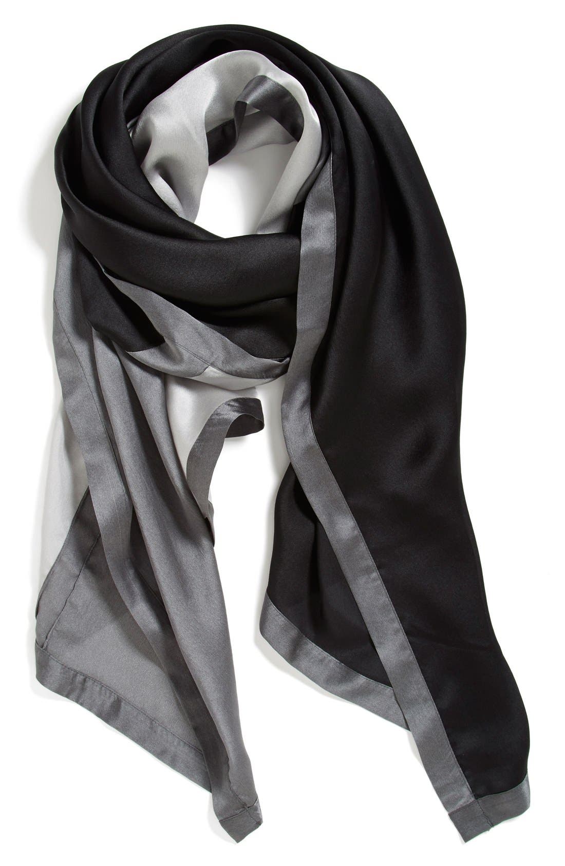 Echo Colorblock Silk Wrap Nordstrom