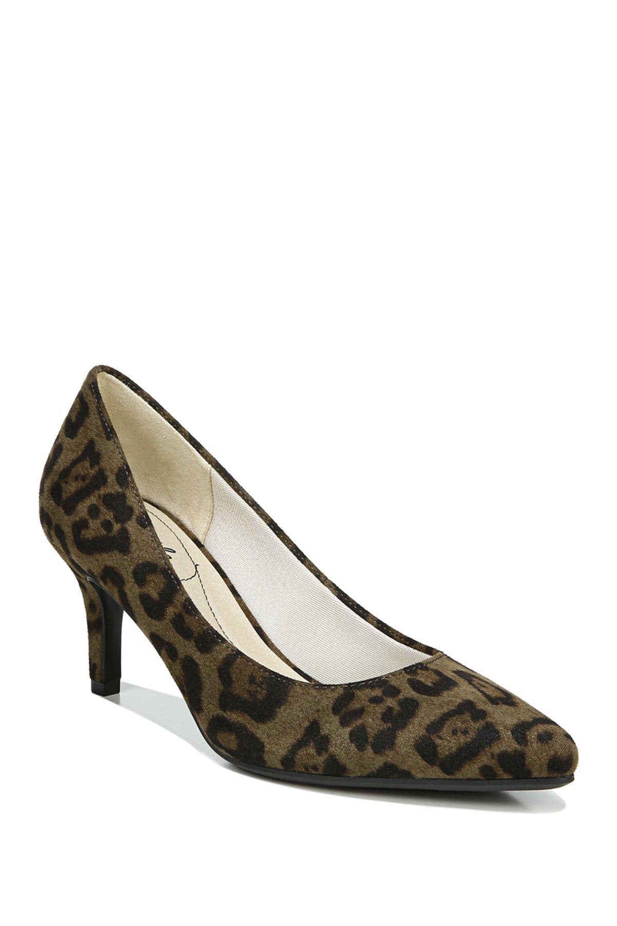 lifestride leopard pumps