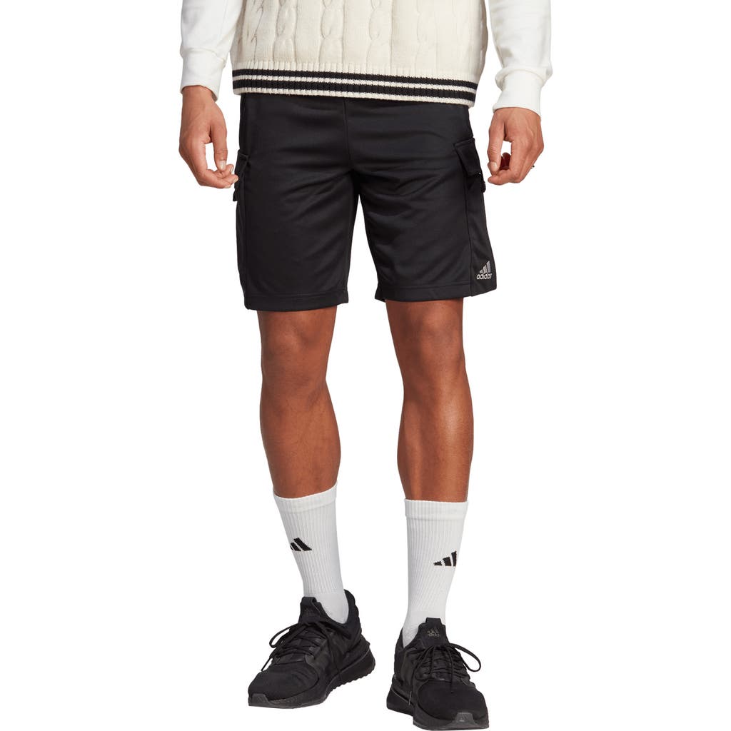 Adidas Originals Adidas Tiro Aeroready Recycled Polyester Cargo Shorts In Black/white