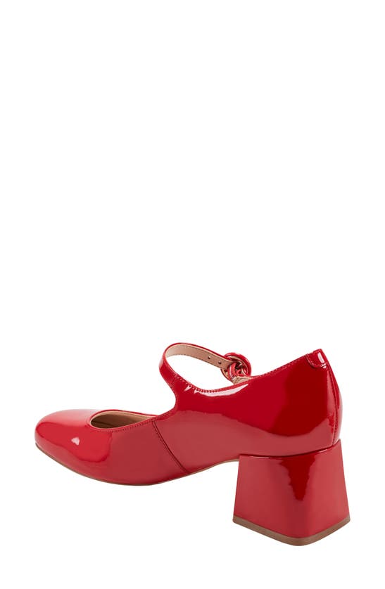 Shop Marc Fisher Ltd Nessily Mary Jane Pump In Dark Red