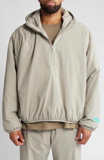 Fear of God Essentials Oversize Half Zip Stretch Nylon Pullover