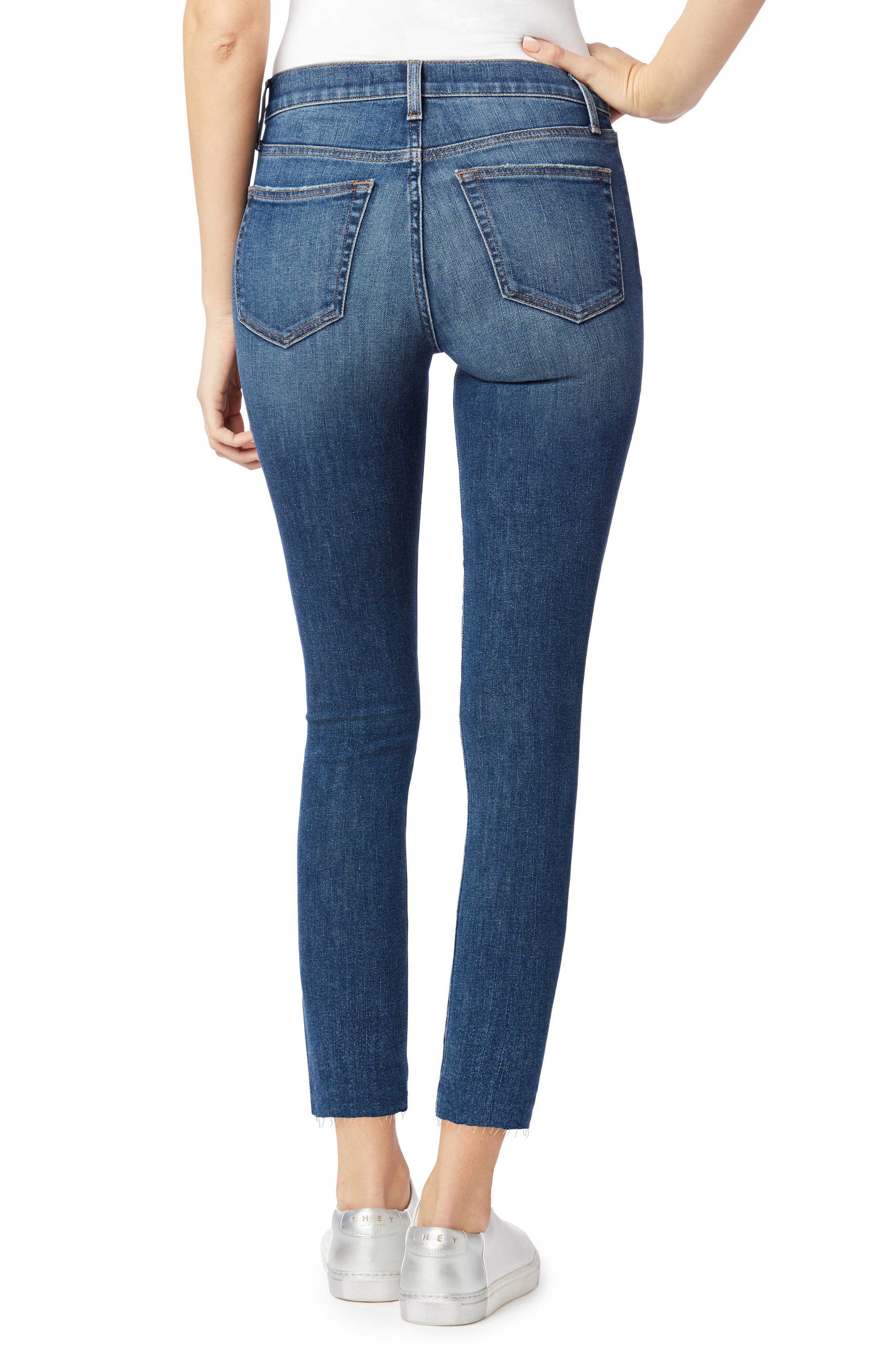 JOES High Rise Straight Ankle Jeans 