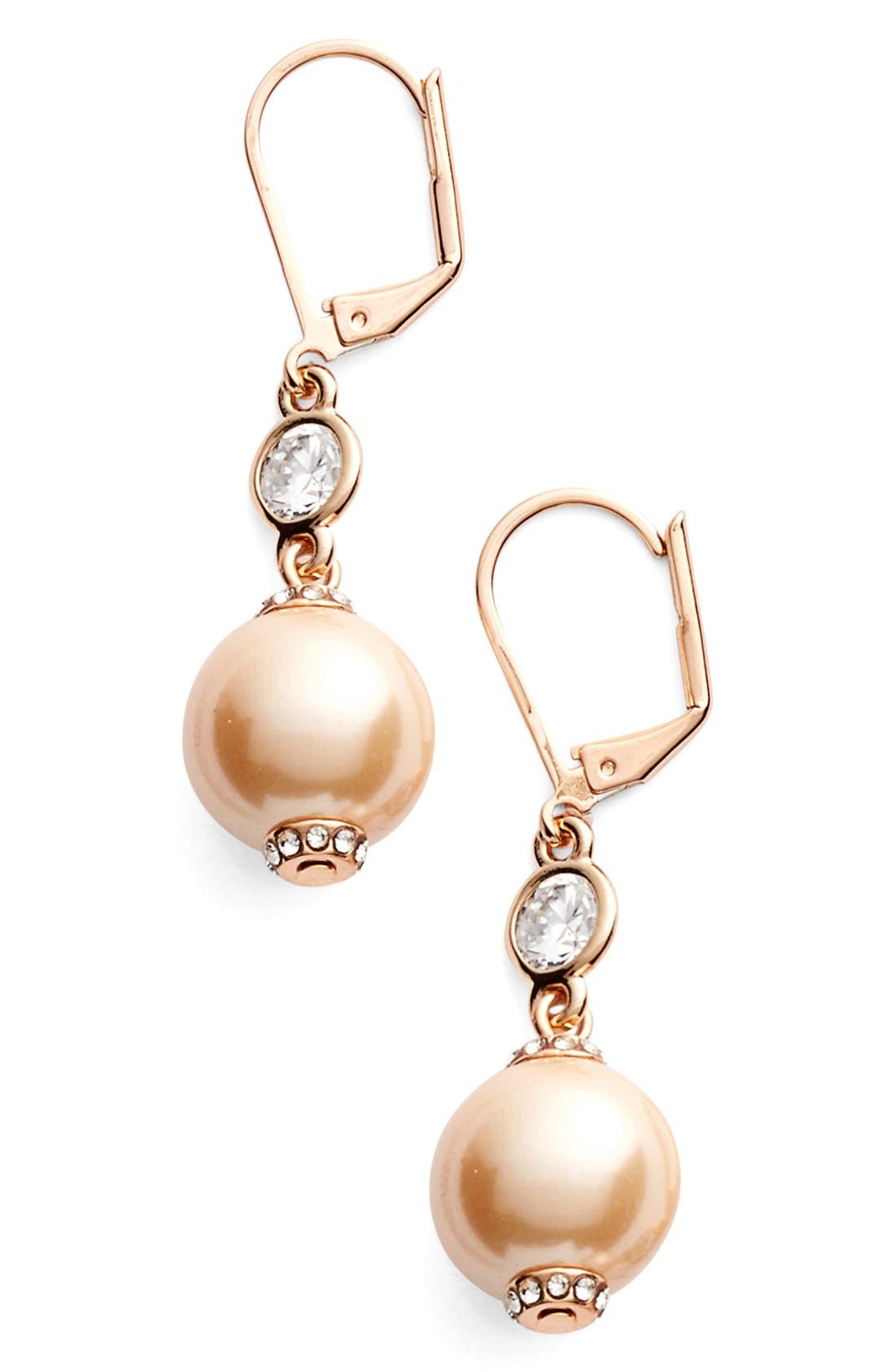 kate spade new york 'pearls of wisdom' faux pearl drop earrings Nordstrom