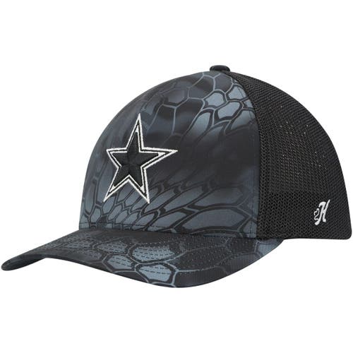 Men's HOOey Camo Dallas Cowboys Reptile Flex Hat