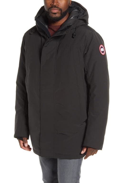 Canada Goose Sanford 625 Fill Power Down Hooded Parka in Black