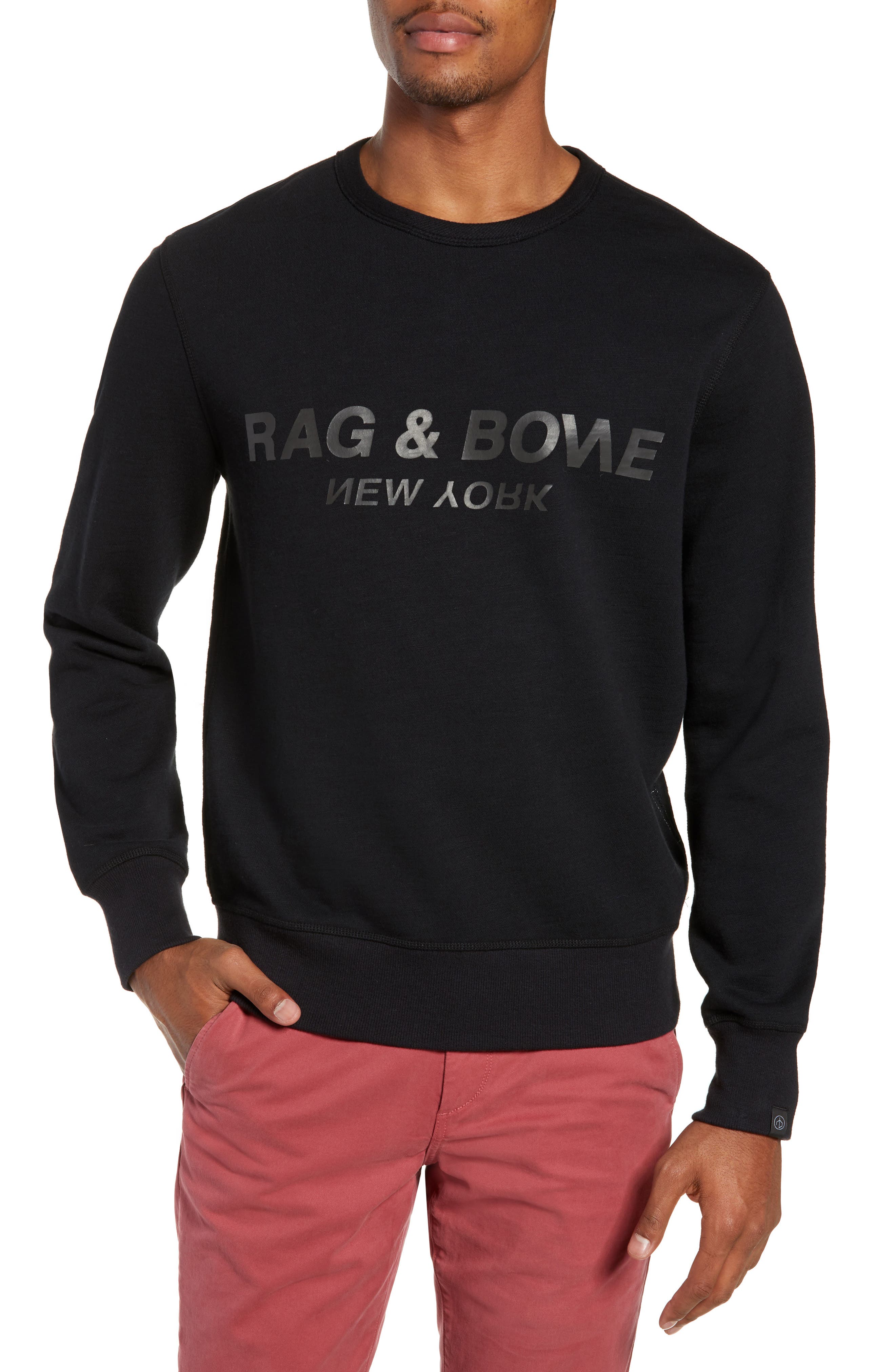 rag and bone mens sweatshirt