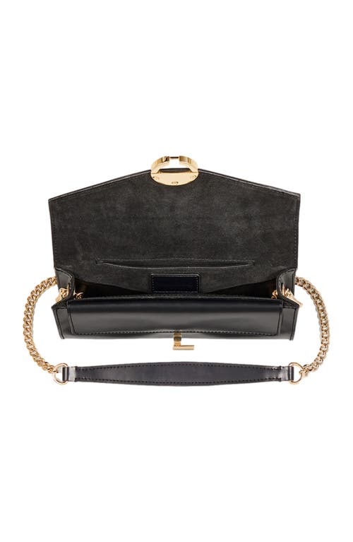 Sandro Yza Pocket Clutch Bag In Black