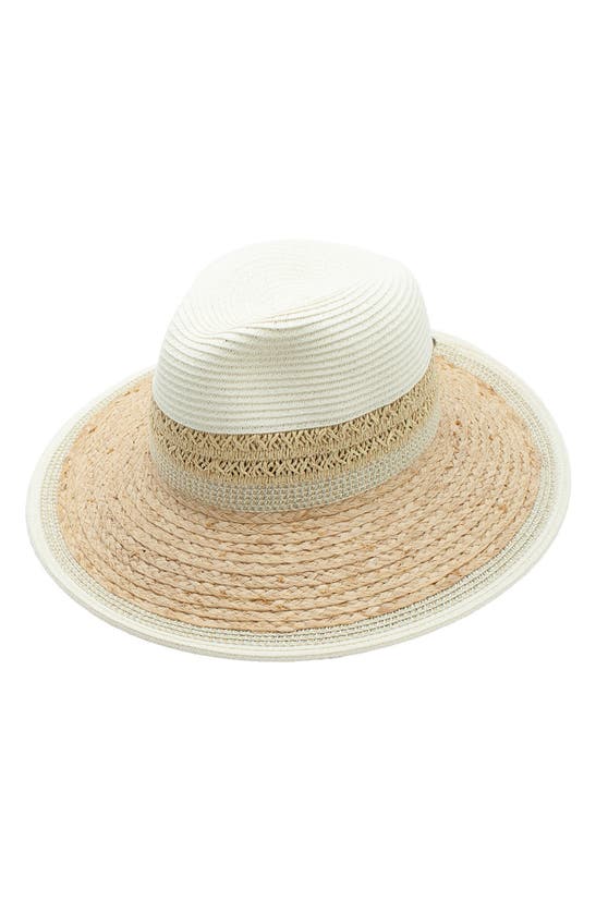 Peter Grimm Sogand Panama Hat In Neutral