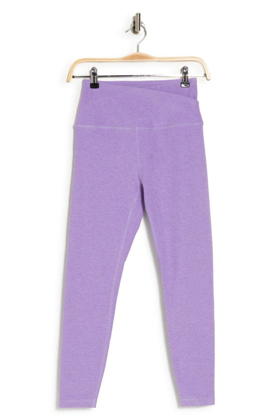 Beyond Yoga At Your Leisure High Waist Leggings In Crisp Lavender Heather