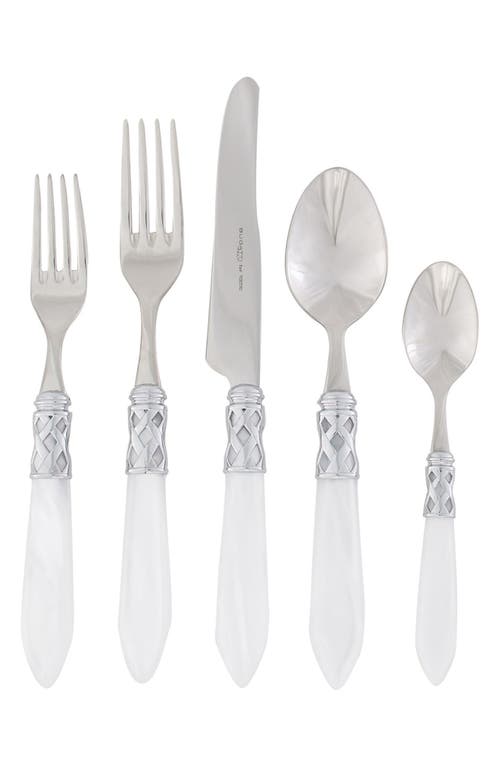 Shop Vietri Aladdin 5-piece Place Setting In White