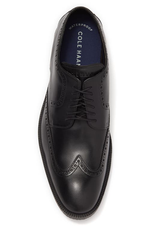 Shop Cole Haan Modern Essentials Wingtip Oxford In Black Wp