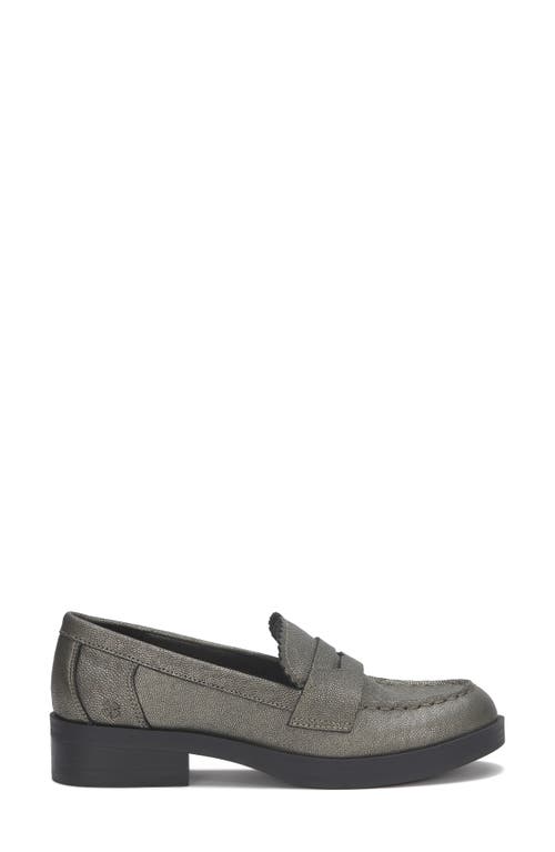 Shop Lucky Brand Floriss Penny Loafer In Pewter Rock