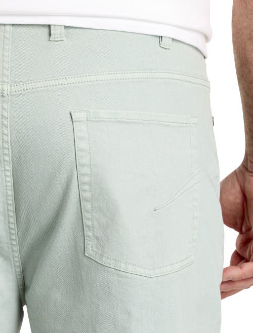 Shop True Nation By Dxl Garment Dyed Stretch Twill Pants In Pastel Blue