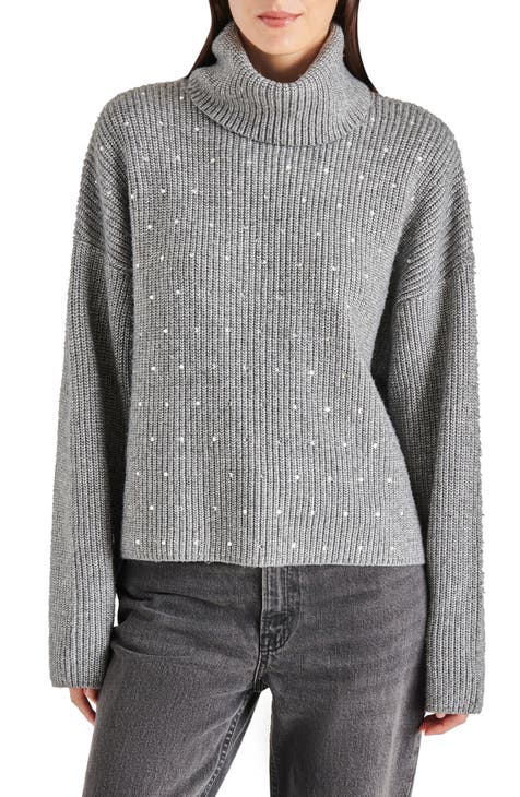 Astro Embellished Turtleneck Sweater