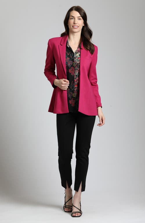 Shop Apny Retro Blazer In Raspberry