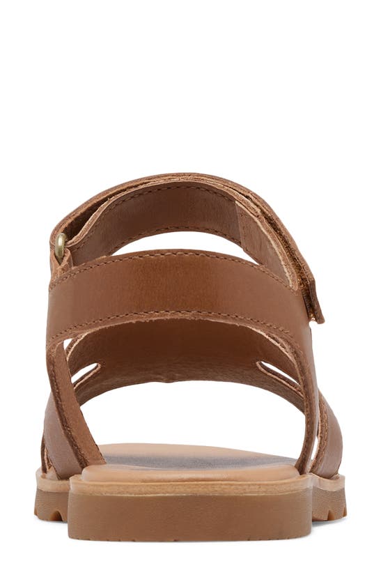 Sorel Ella Iii Ankle Strap Sandal In Velvet Tan/ Gum 2