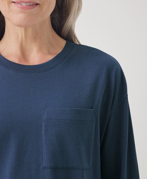 PACT PACT ORGANIC COTTON SOFTSPUN LONG SLEEVE POCKET TEE 