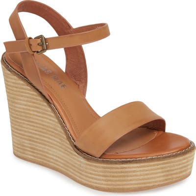 Alias Mae Kika Platform Wedge Sandal, Beige