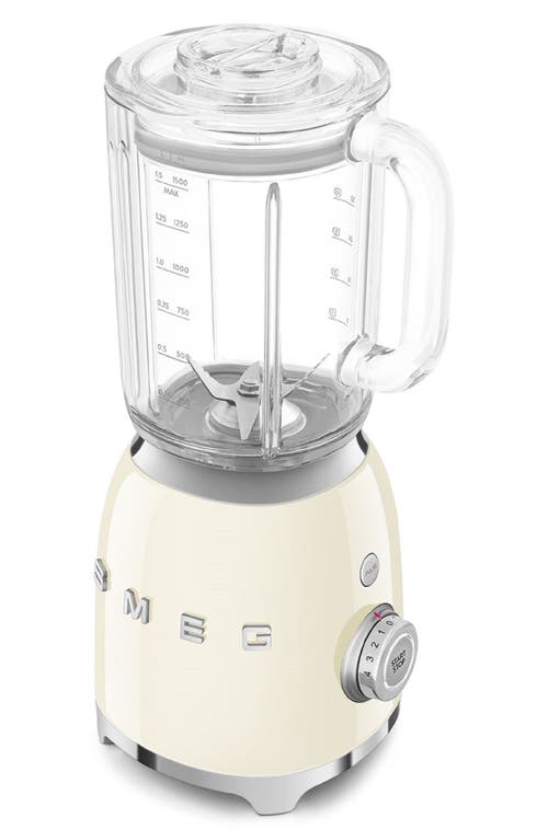 Smeg 50's Retro Style Aesthetic Blender In Cream