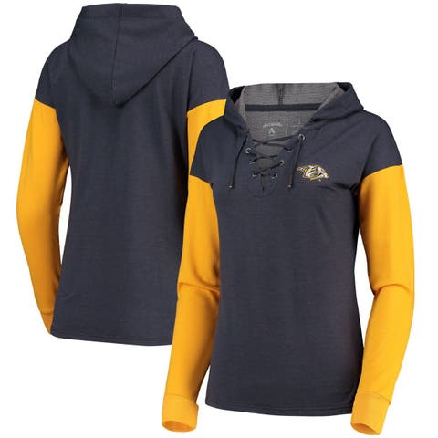 Antigua Women's NHL Western Conference Victory Hoodie, Mens, L, St Louis Blues Gold