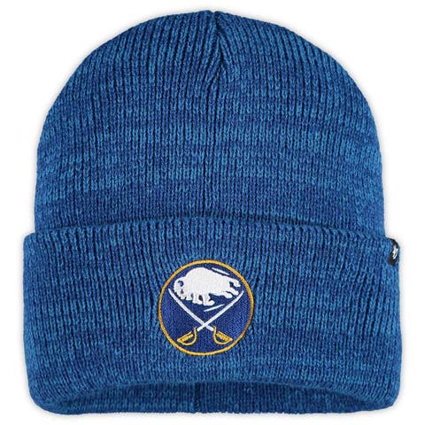 Men's '47 Natural Buffalo Sabres Hone Cuffed Knit Hat with Pom
