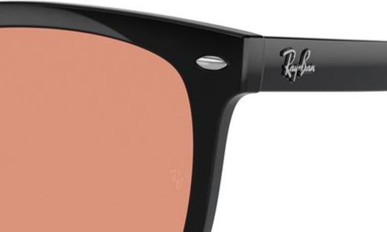 Shop Ray Ban 57mm Square Sunglasses In Orange