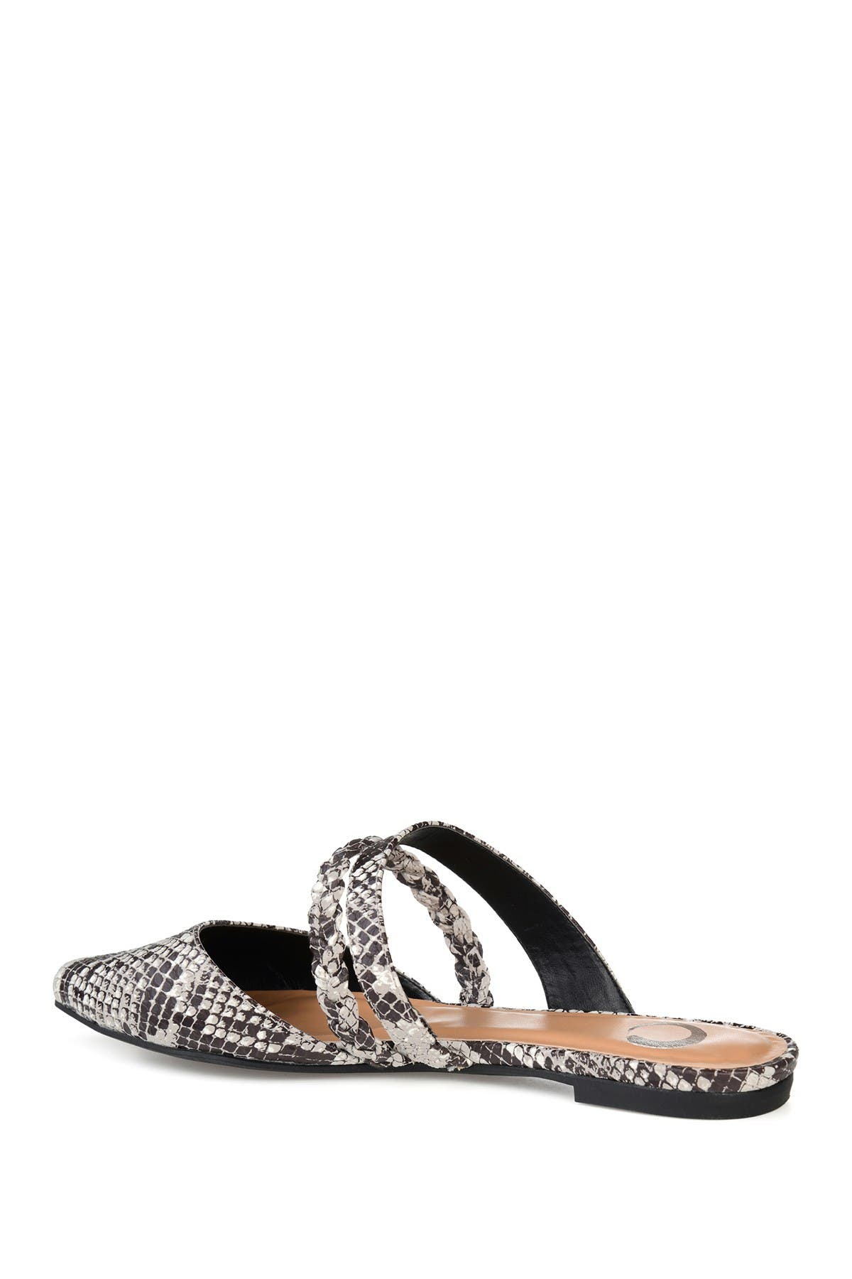 Journee Collection Olivea Braided Strap Mule In Open Miscellaneous1