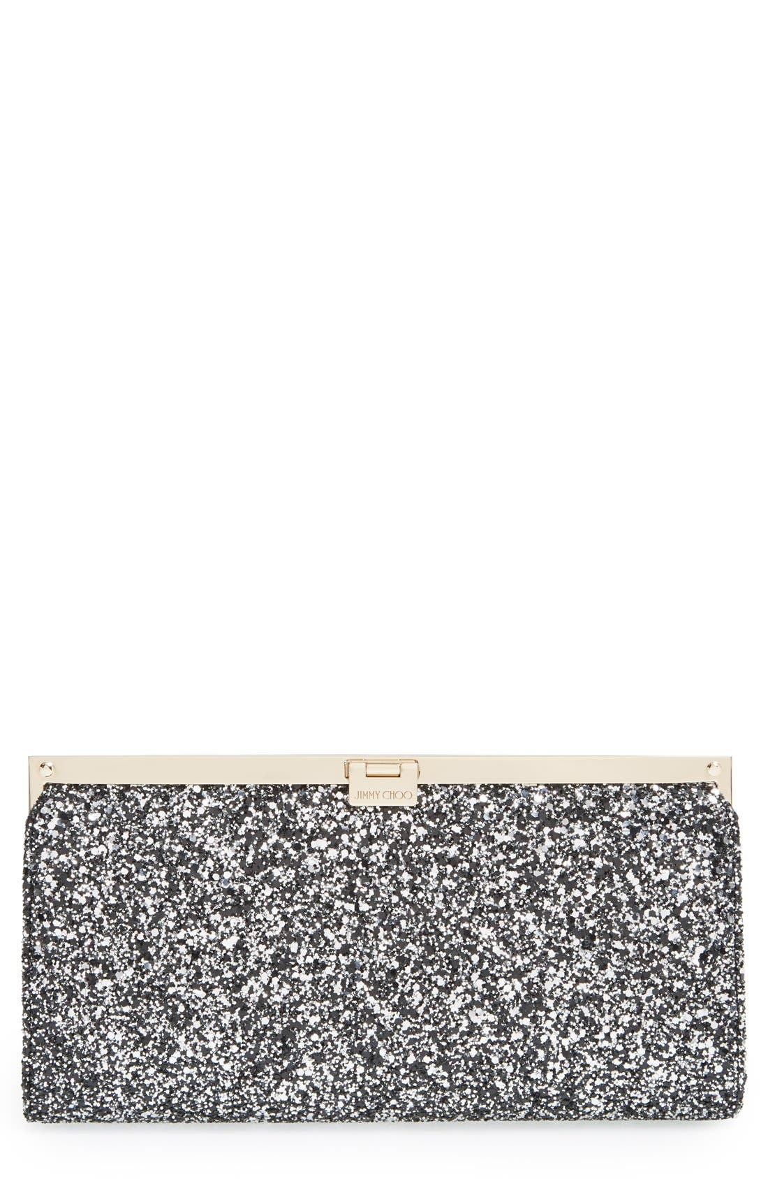 Jimmy Choo 'Camille' Glitter Clutch Nordstrom