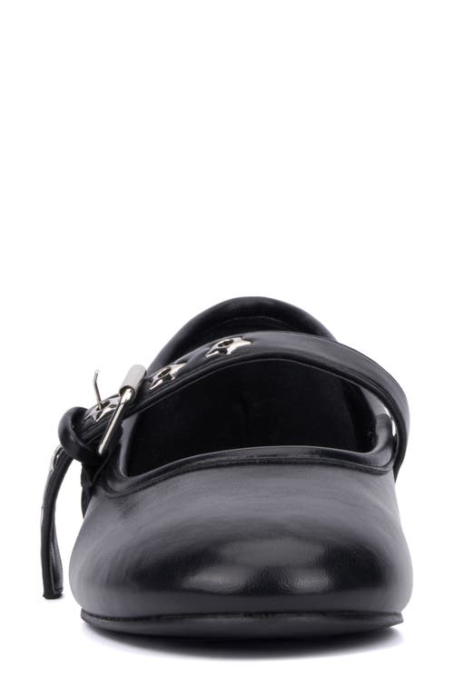 Shop Olivia Miller Element Mary Jane Flat In Black