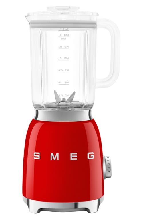Smeg 50's Retro Line Blender In Red
