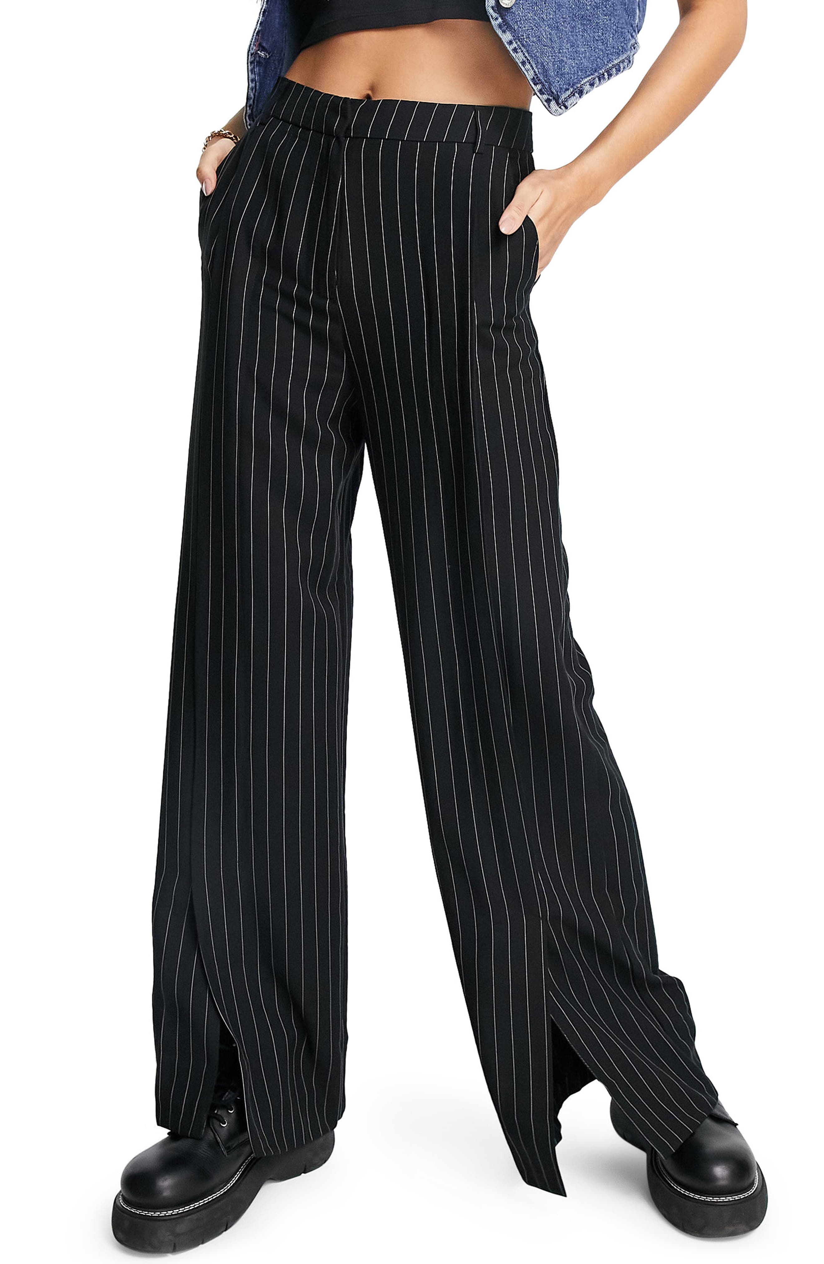 pinstripe chinos