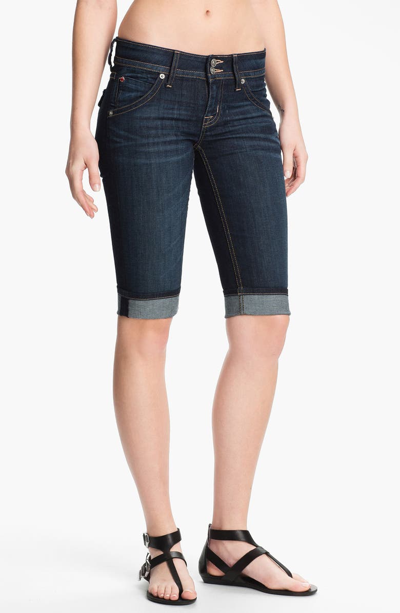Hudson Jeans Cuff Stretch Denim Bermuda Shorts (Stella) | Nordstrom