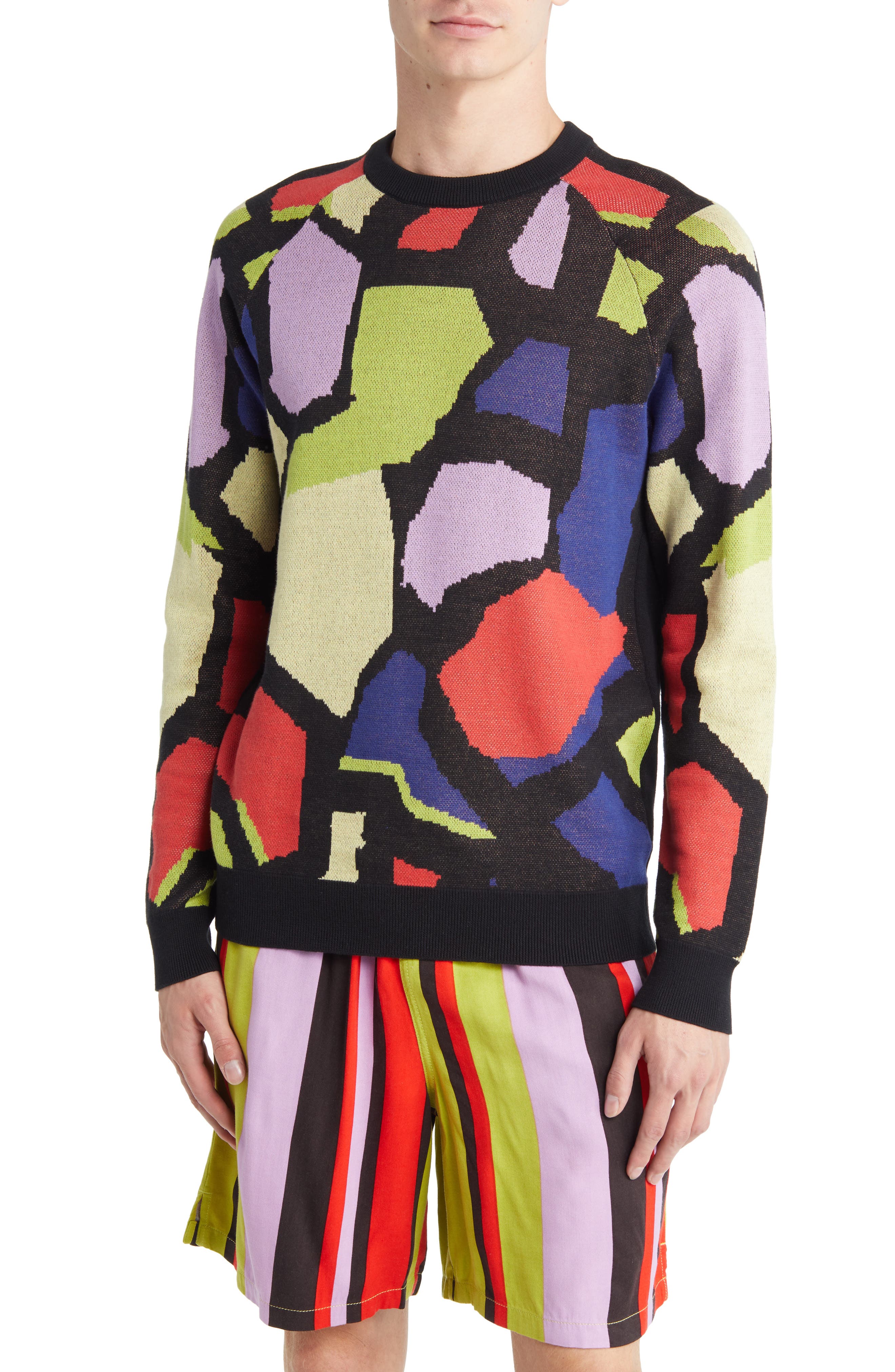 mens color block sweater | Nordstrom