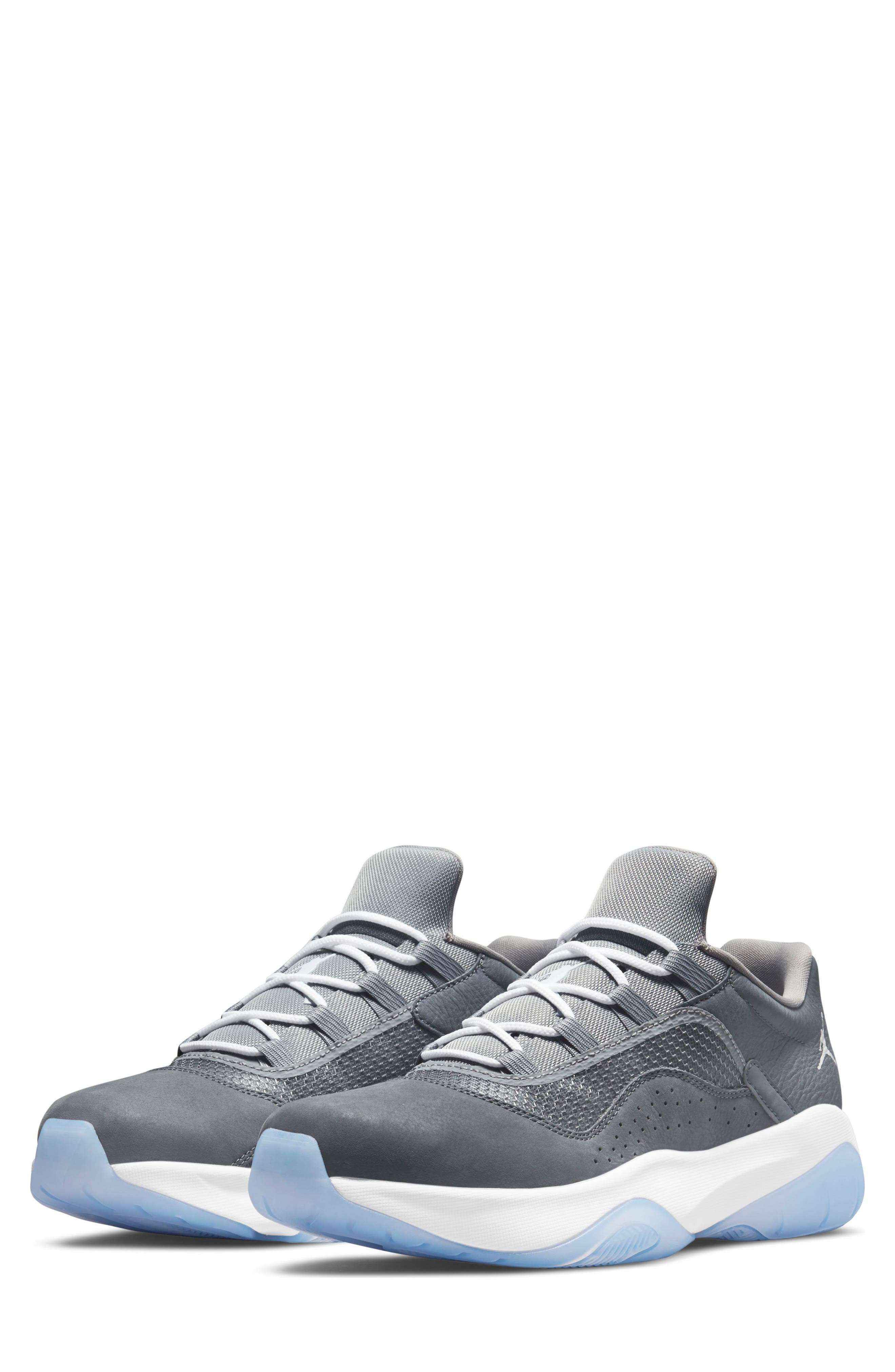 Nike Air Jordan 11 Cmft Low Sneaker In Grey/ White | ModeSens