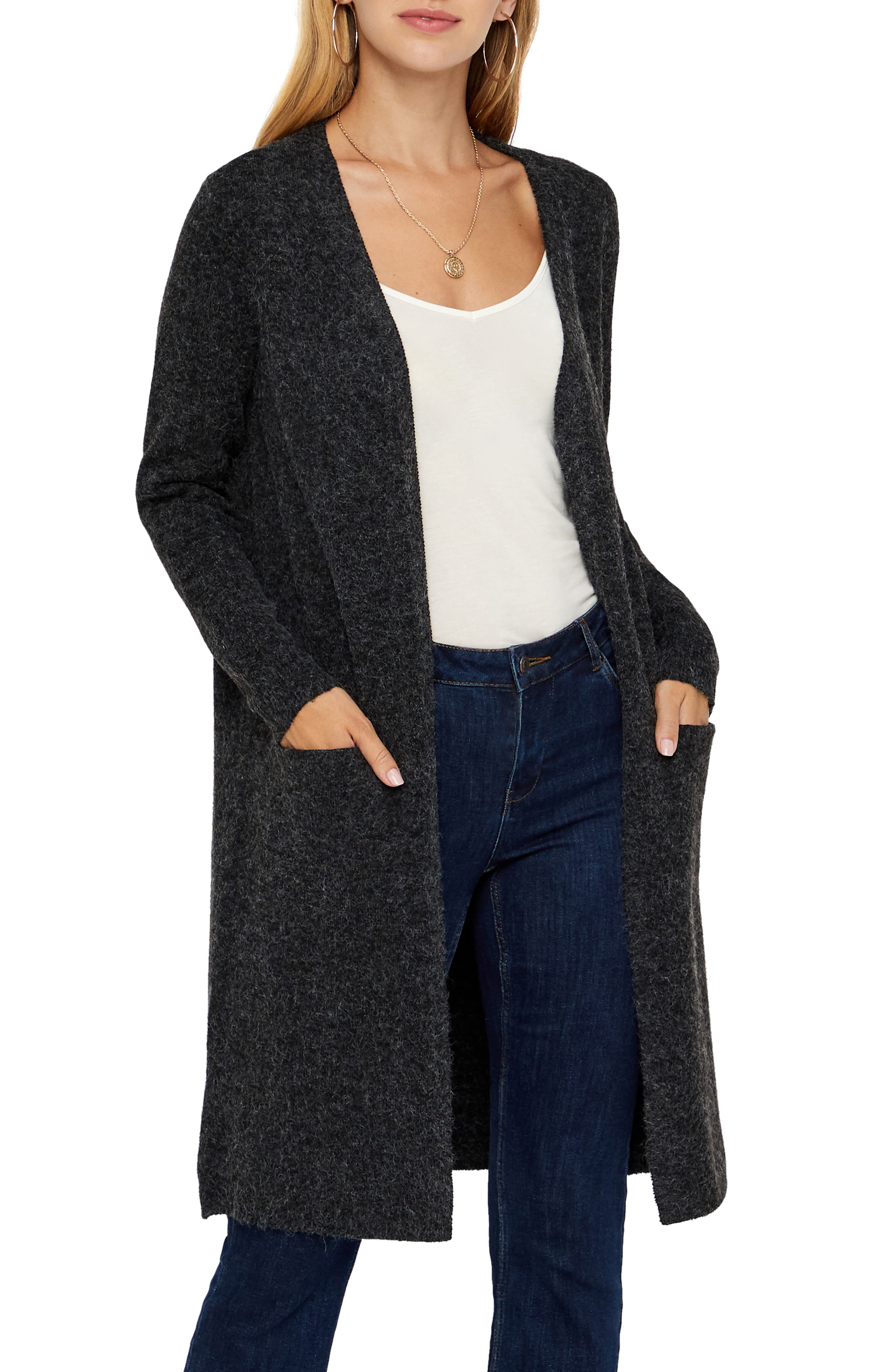 long black cardigan womens